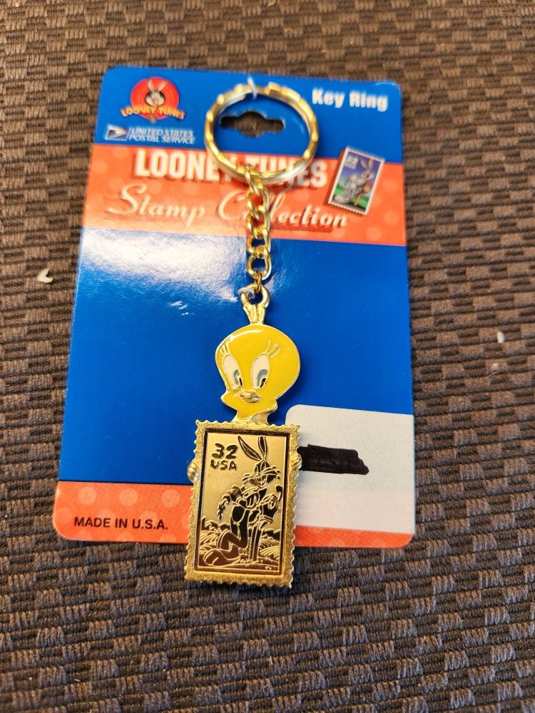 USPO Stamp 1998 Disney Tweety Key Chain