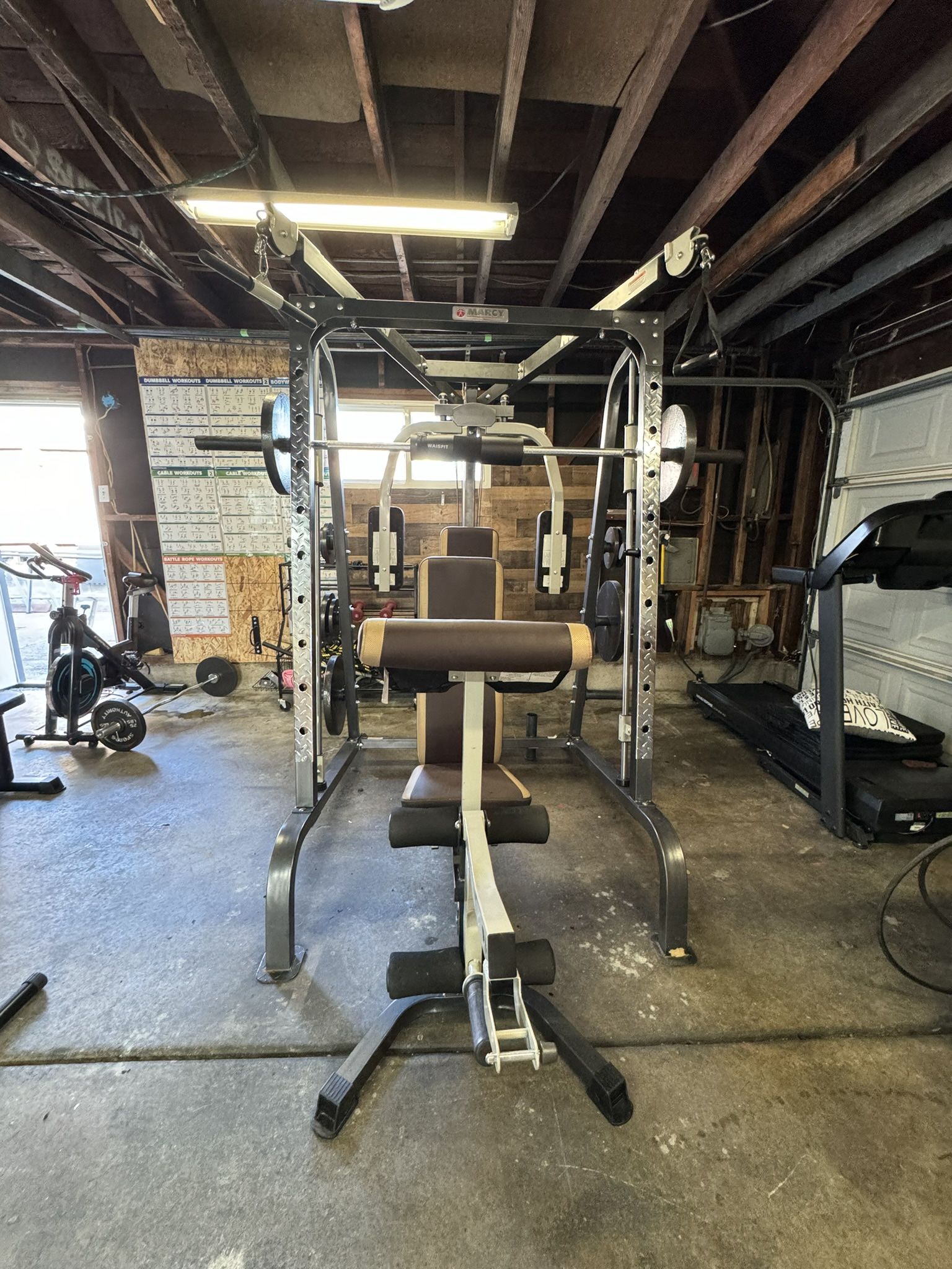All in one smith machine / Gym