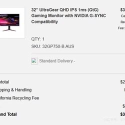 LG gaming monitor