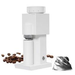 Timemore Bricks 01S Electric Coffee Grinder — White, Open Box / Like New