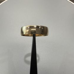 10KYG Plain Wedding Band 