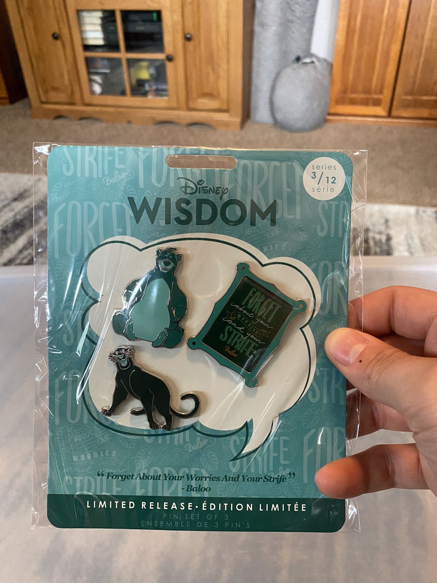 Disney LE Wisdom pins (March)