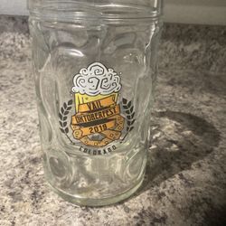 Octoberfest Stein Glass Mug