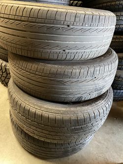 4x used 225x60-17 $60 no bargain price firm
