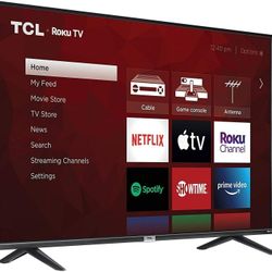 TCL 55" Class 4-Series 4K UHD HDR Smart Roku TV 55S435.