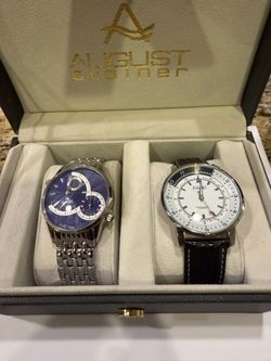 August Steiner AS8199 Men's 2-Watch Se