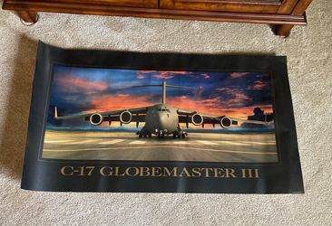 C-17 Globemaster III poster 36” x 20”