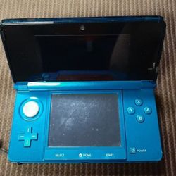 Aqua Blue Nintendo 3DS