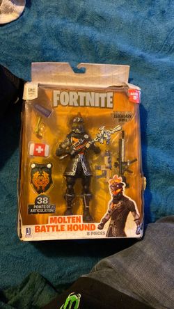 Fortnite figure Molten Battle Hound 8 pieces