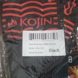 High Temperature (EN407) Extended Sleeve Grill Gloves - Extreme Heat Resistance (up to 932°F!) Insulated Durable Fireproof Kitchen Mitts Designed for 