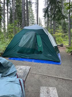 6 person family camping tent