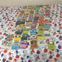 60 Pokemon Cards 