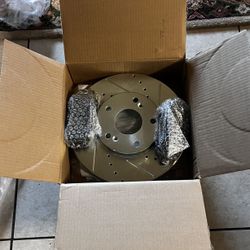 Honda Accord v6 2004/2006 Front Rotor Disc Kit