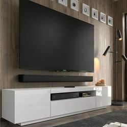 Going Out Of Business Sale 
BRAND NEW 
Brand: Gagihoom
79 inch Modern TV Stands TV Cabinets with Doors Shelves Storage LED Lights for 55 65 70 75 80 i