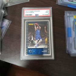 2019 Panini Stickers Luka Doncic Graded 9 Sticker! Really Cool ! Invest Vhtf