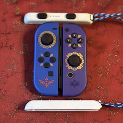 Zelda Blue Purple Joycons For Nintendo Switch 