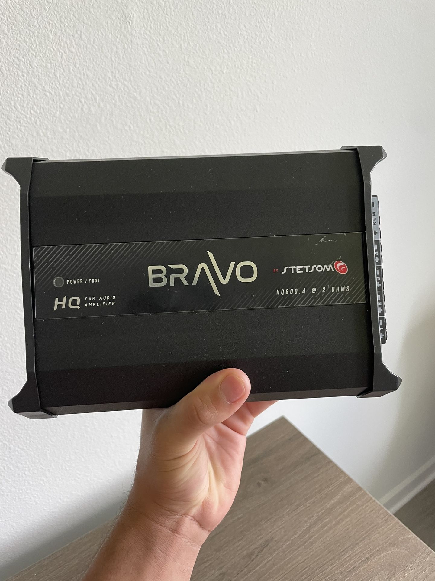 Stetsom Bravo HQ 800.4 Car Audio 4 Channel Amplifier 2 Ohm 800W RMS HQ800.4