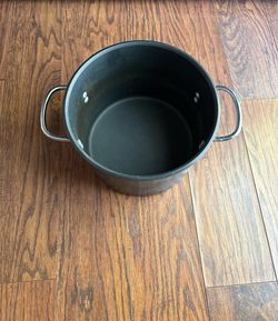 Vintage Calphalon Commercial Aluminum Cookware Company 6.5-Quart Hard-Anodized Stock Pot - Good cnd