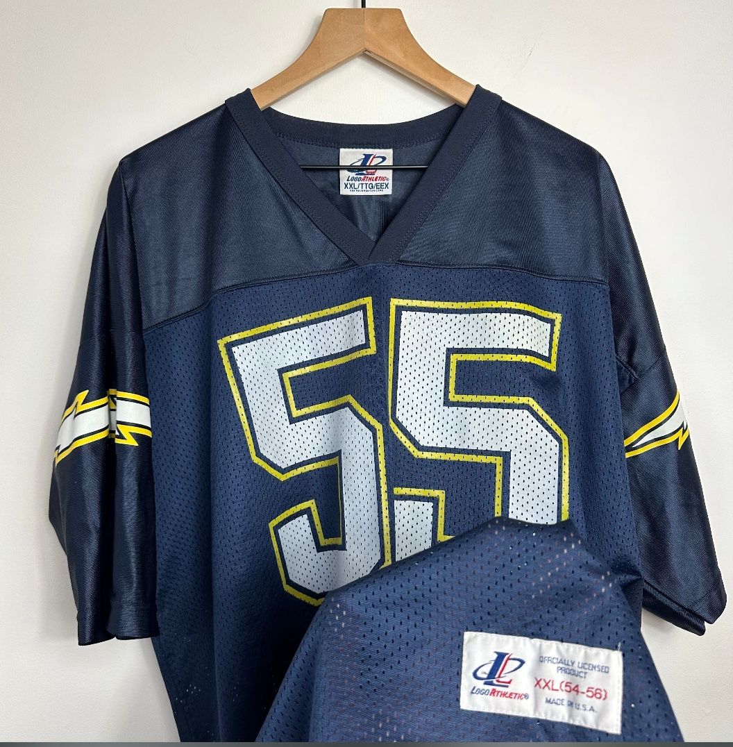 Junior Seau Vintage 90s Athletic San Diego Chargers Jersey