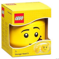 LEGO Storage Head (Small) -Boy, Yellow New