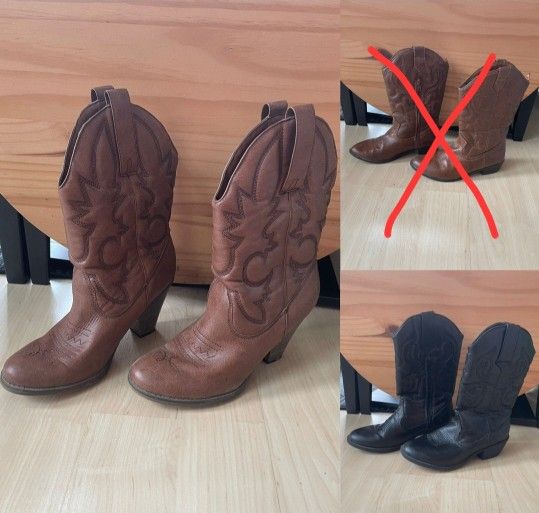 Size 4 & 9.5 - Women’s Cowboy Boots