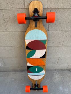 Loaded Dervish Longboard with Orangatang Wheels