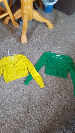 Old Navy Crop Cardigans Sweaters Both Size Small $5 each