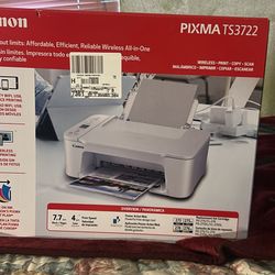 BRAND NEW CANON PIXMA TS3722 PRINTER