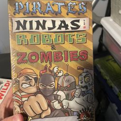NIB Pirates Ninjas Robots Zombies Game