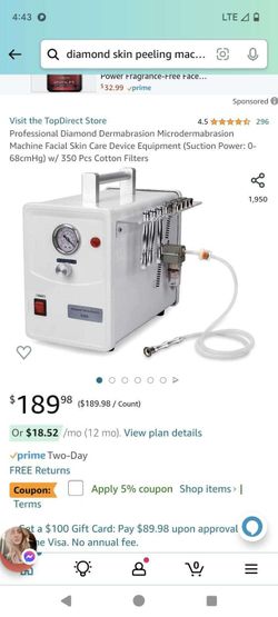 Diamond Skin Peeling And Microdermabrasion Kit 