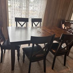 Dining Table And Chairs-almost New Condition