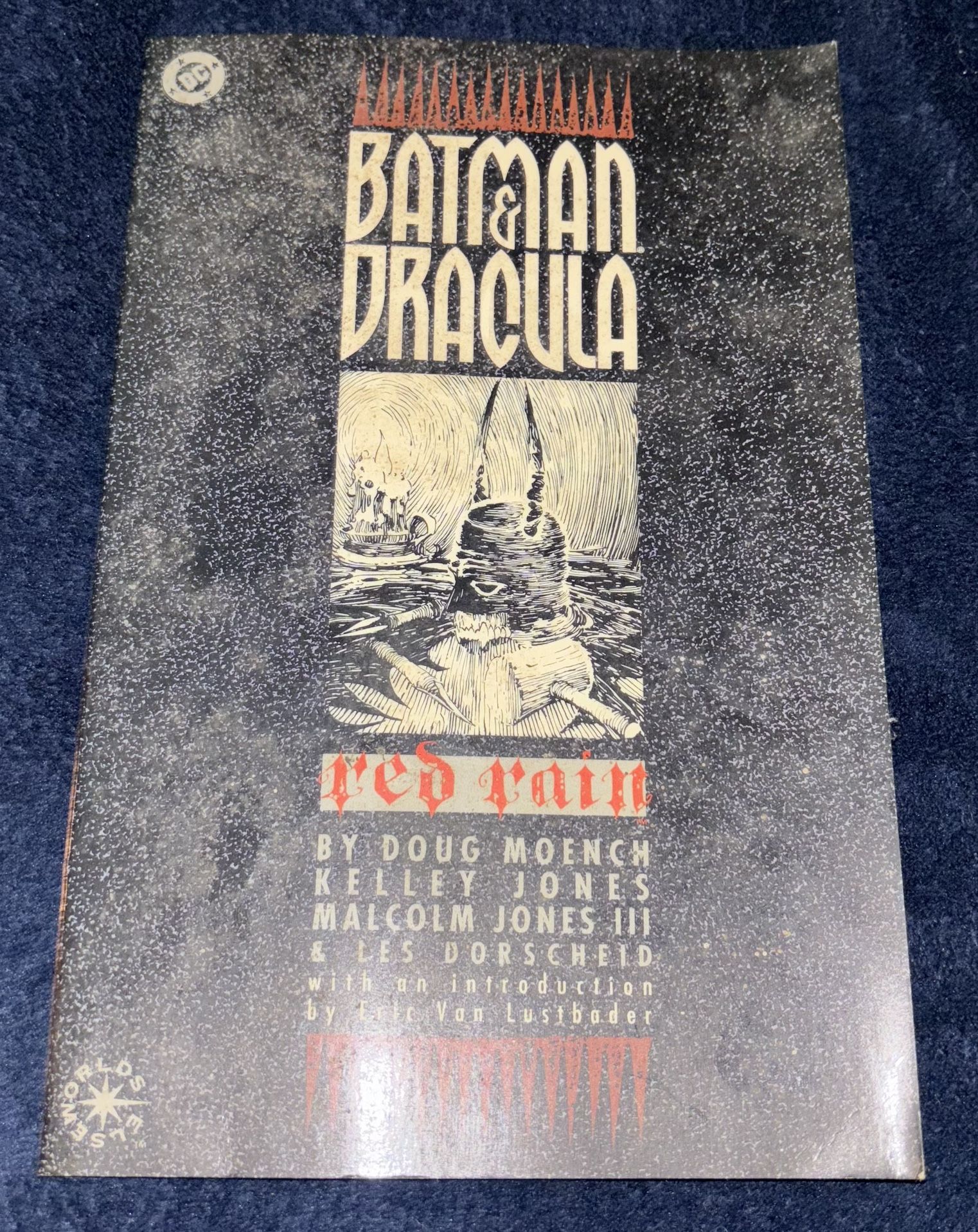 Batman and Dracula comic book by Doug Moench and Kelley Jones #comics