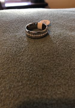 Stainless steel men’s ring