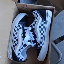 Vans Checkerboard Blk And White