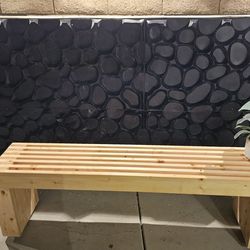 Custom Handmade Scandinavian Design Bench