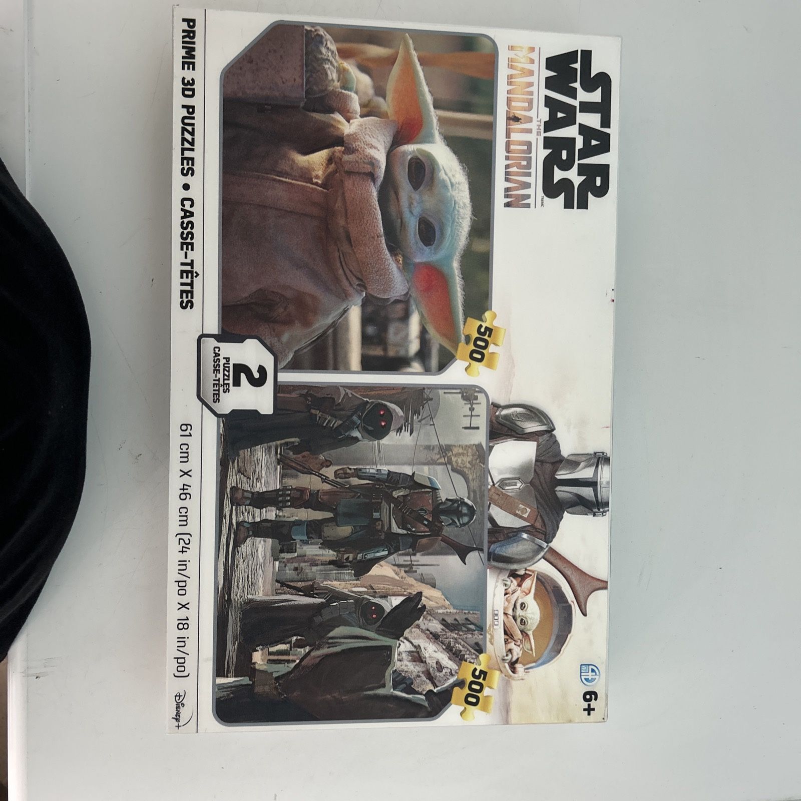 NEW | Star Wars The Mandalorian 2-Pack Prime 3D Puzzles Set of 500 Pieces Each 