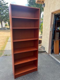 Scan Design Bookcase, Denmark, 5 Shelves, Good Condition, Delivery