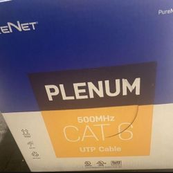 Plenum CAT 6 Electrical Cable 