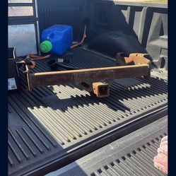 Tow hitch receiver to truck