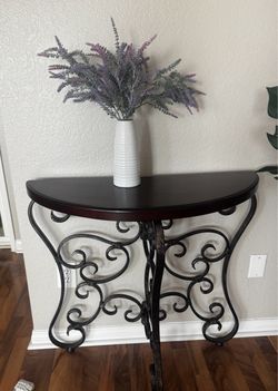 Half table.