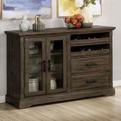 Rustic Walnut Server | NEW IN PACKAGING