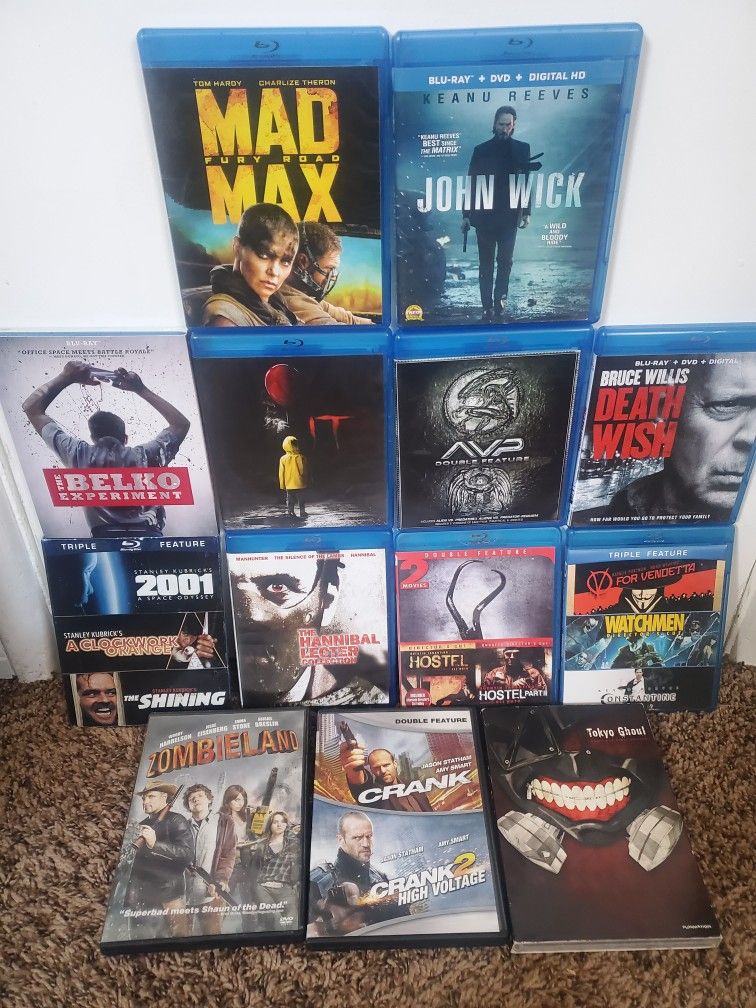 Various Movies (2 For 5) 4 For 10