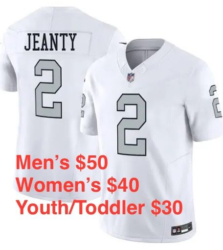 MENS STITCHED LAS VEGAS RAIDERS JERSEY SIZE SMALL UP TO 6XL Ships Same Day If Ordered Before 3pm PST
