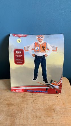 HALLOWEEN DISNEY PLANES KIDS SIZE SMALL 4-6 COSTUME