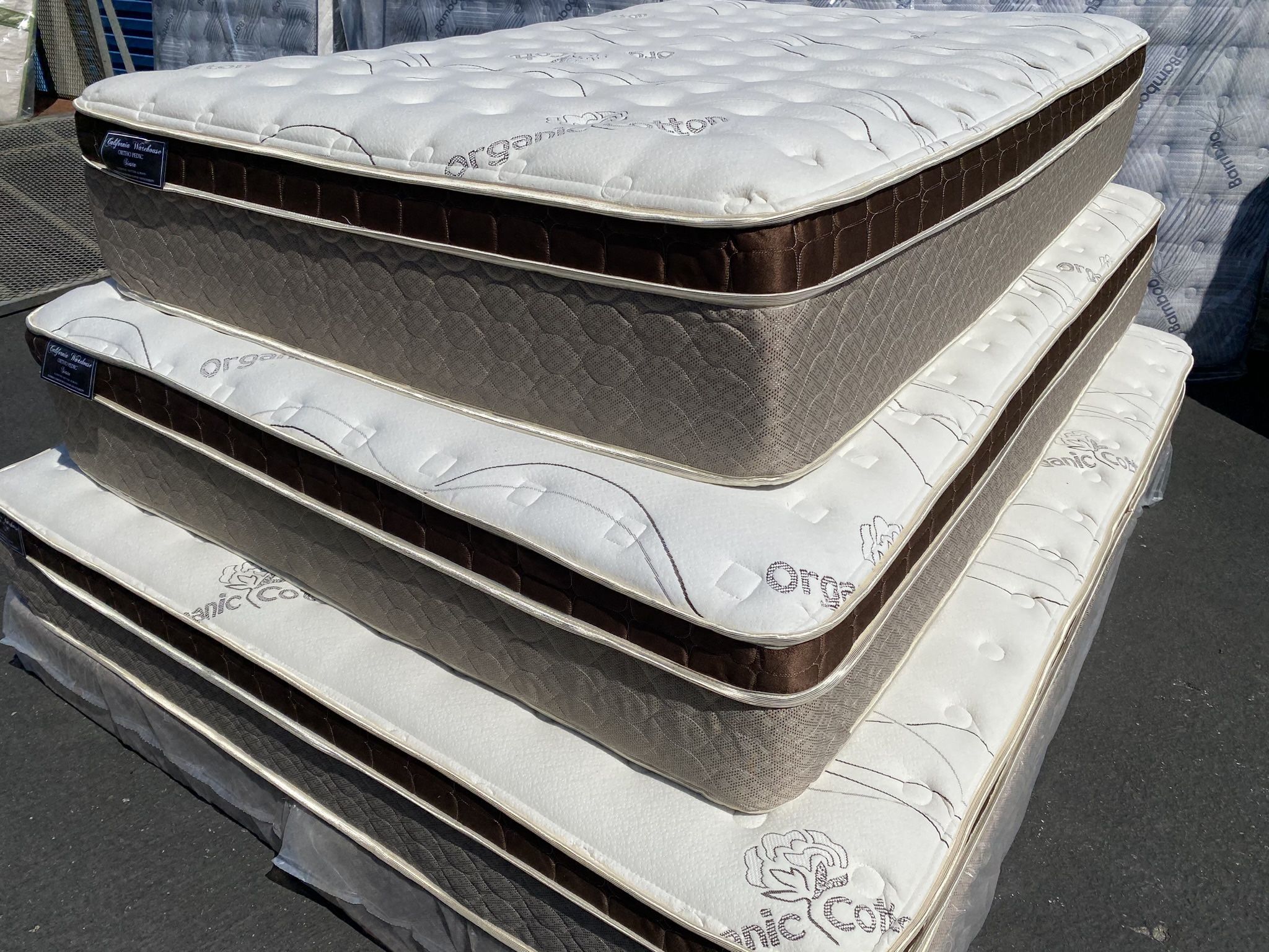 Full Organic Cloud Edition Europillow Top 12inch Matres