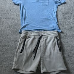 Vintage Shirt And Vintage Shorts 