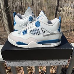 Jordan 4 Military Blue Size 10