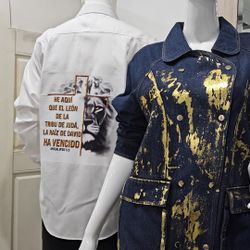 Chaqueta De Mujer Y Camisa De Hombre Para Precio Escribanos 