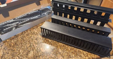 Patch panel  and wire managers