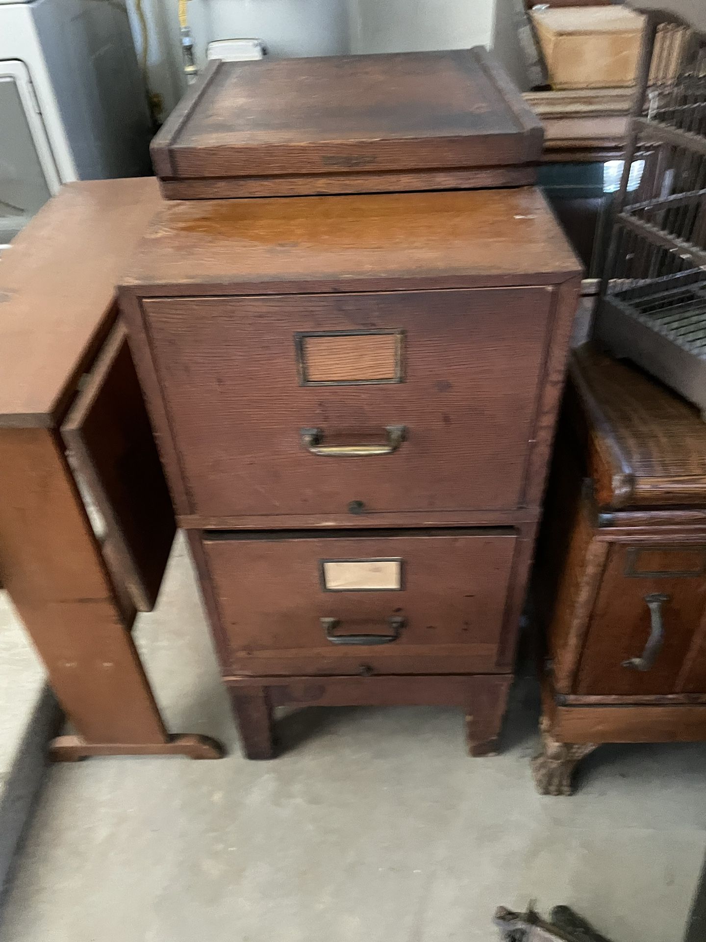 Antique File Cabinet